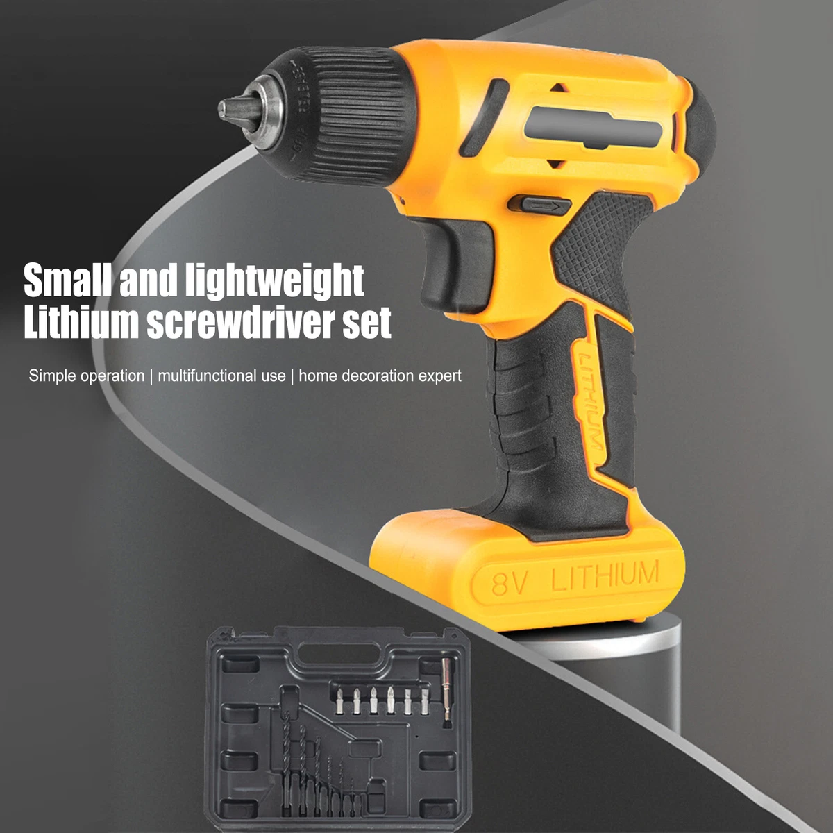 Small cordless cheap electric drill