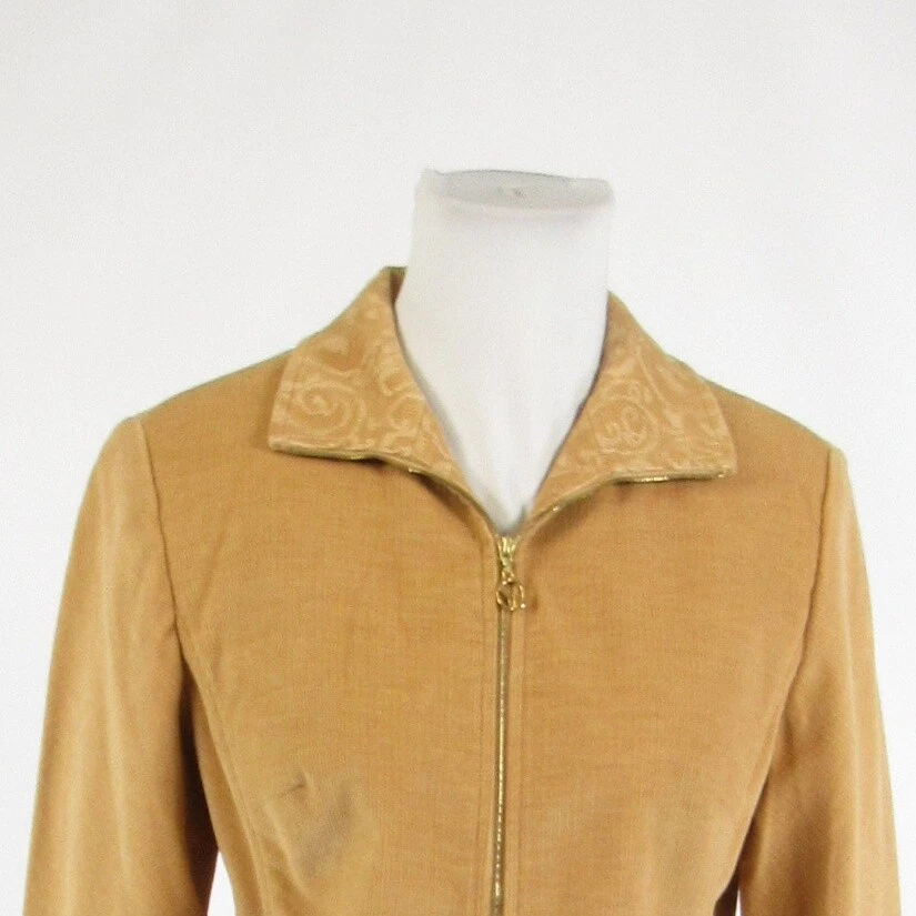 Chaqueta Blazer Beige Pana ST. JOHN SPORT Manga Larga P Foto 2 de 4