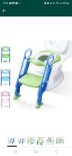 Kids Potty Training Seat with Step Stool Ladder Toilet Chair for Child Toddler
