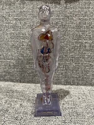 Vintage 1959 Hydro Diuril Merck Sharp Dohme Pharmaceutical Advertising Figure
