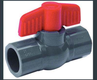 Mueller 1 In. Pvc Solvent Ball Valve 107-605