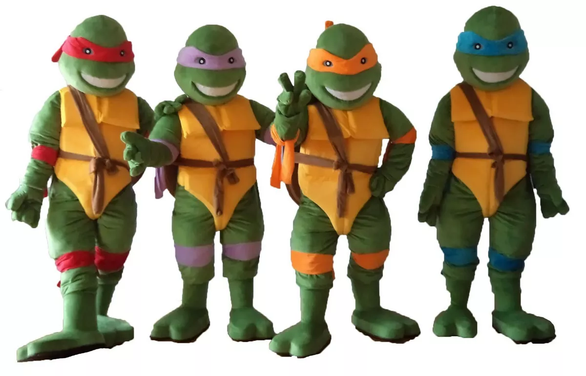 Mascots Turtles Ninja Costume Adult Professional Maxi Carnival Animation