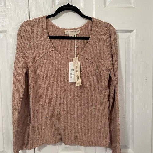 Saltwater Luxe Blush Fitted Pullover Gr. XL Neu mit Etikett - Bild 10 von 10