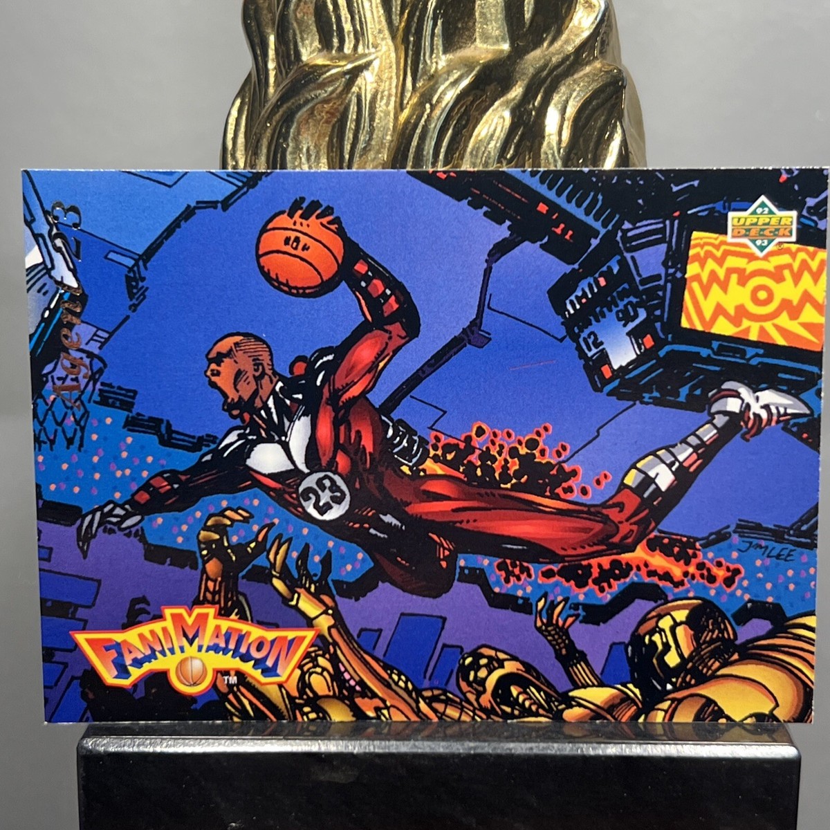 Michael Jordan 1992 Upperdeck FanImation ( Agent 23) Artist Bill