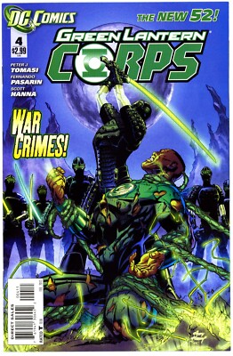 Green Lantern Corps (2011) #4 NM 9.4 Andy Kubert Cover
