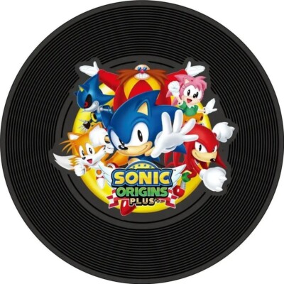 Sonic Origins Plus Rubber Coaster Brand New PS4 PS5 Switch