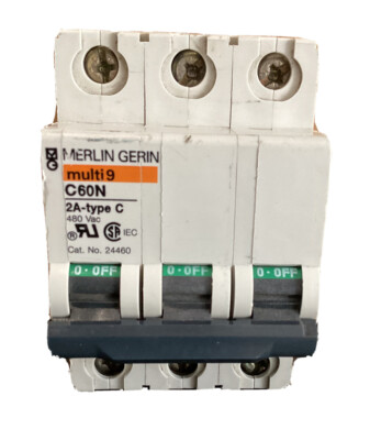 Schneider Electric Multi9 - C60N 2A  Circuit Breaker - TYPE C