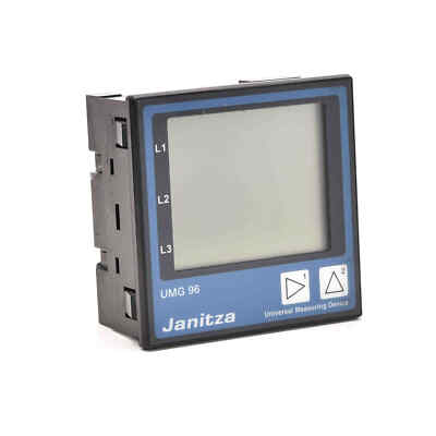 JANITZA MULTIFUNCTIONAL ENERGY ANALYZER UMG 96 UMG96 5209001 -used-