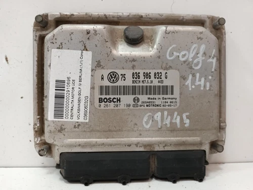 036906032G Motorsteuergerät Für VOLKSWAGEN GOLF IV BERLINA (1J1)(10 2910696 - Bild 1 von 10