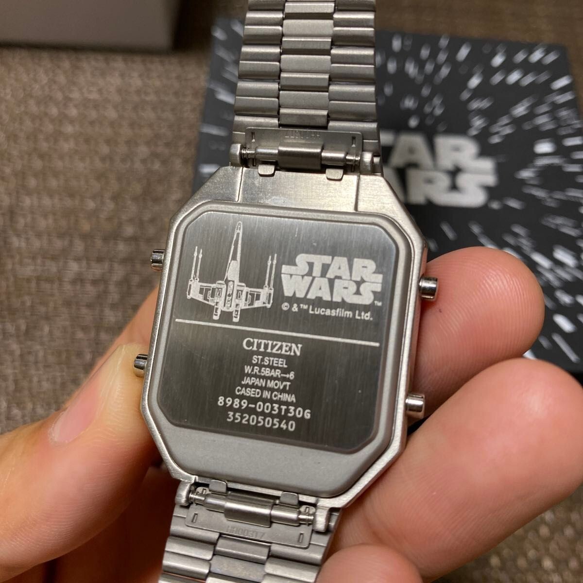 CITIZEN ANA-DIGI TEMP StarWars X-WING Wristwatch | eBay