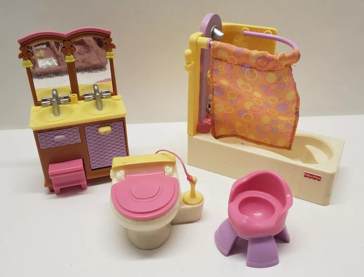 Fisher price cheap loving family bathroom