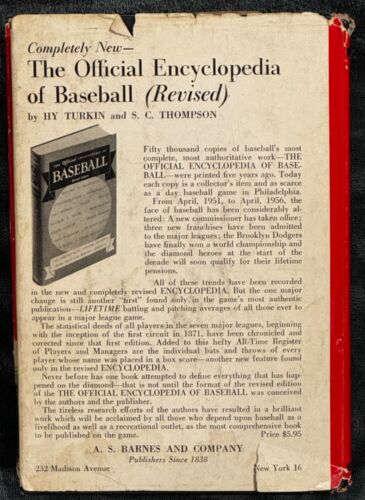 Tom Meany "The Boston Red Sox HOF" Signed Autographed Book HC/DJ PSA Rare Auto - Picture 8 of 8