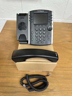 Polycom VVX 411 (2200-48450-025) VVX 411 12-line Desktop Phone Gigabit PoE 
