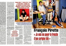 Coupure de presse Clipping 2002 François Pirette (4 pages)