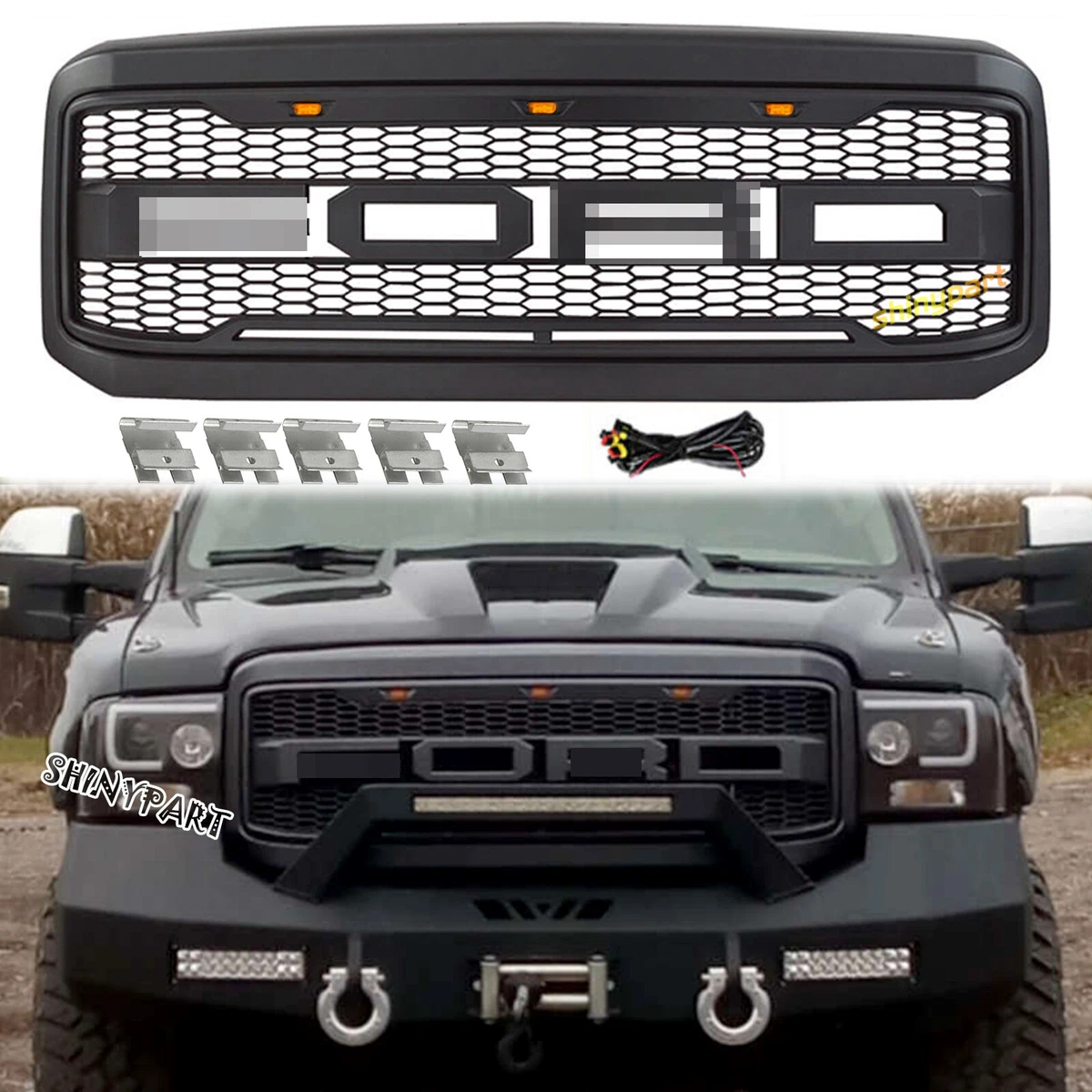 REALOVE Conjunto de luz antiniebla LED para Ford F250 F350 F450 F550