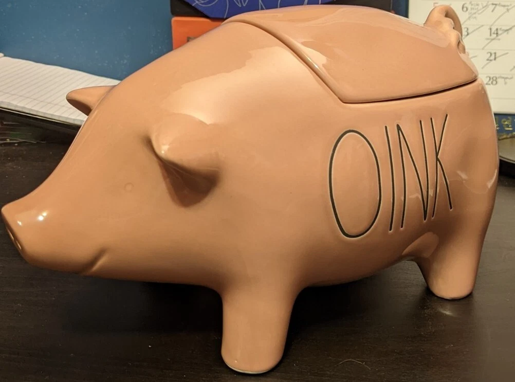 Rae Dunn Oink Pig Canister