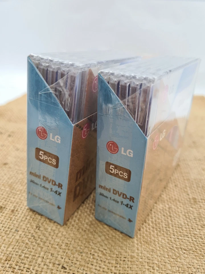 LG Mini DVD-R DL for Handycam 30 min HD 1.4 GB 5 pcs in Pack Brand New - Image 3 of 4