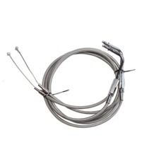 47 Stainless Steel Throttle and Idle Cable Cr...