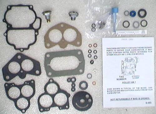 Carburetor kit Ford Flathead 1934 - 1956 Holley 2 bbl Model AA Walker 15302B - Picture 2 of 2