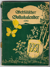 Westfälischer Volkskalender 1951, Ost, Nachkriegsausgabe