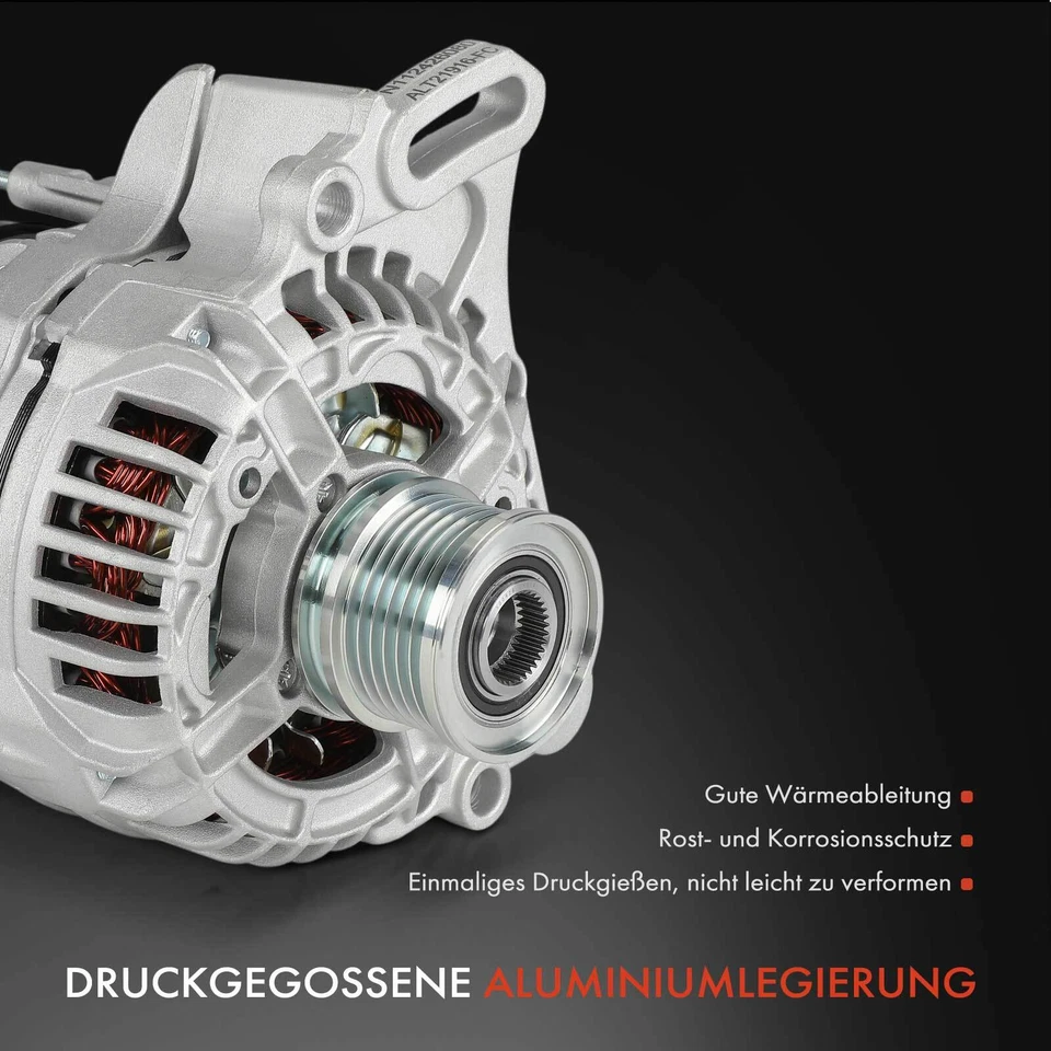 Alternador Generador 70A 14V Para VW Fox Polo Seat Ibiza 3 Sportcoupé Skoda - Imagen 4 de 4