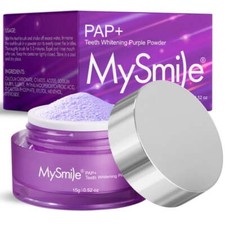 MySmile PAP V34 Colour Correcting Teeth Whitening Powder, Stain Removal Powder