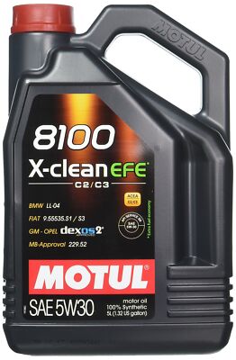 MOTUL 8100 X-clean EFE 5W30 1L 未開封6本　送料込 apieae0kg__70047.1698841791.