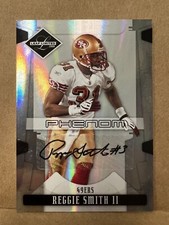 2008 Leaf Limited Phenoms /99 Reggie Smith II #283 Rookie Auto RC SF 49ers NFL