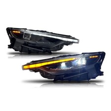 Pair Headlights Assembly For Maserati Levante 16-22 LED DRL Turn Signal Headlamp