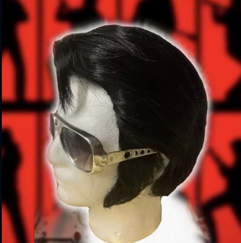Elvis Perücke & Koteletten - 70er Jahre "Moody Blue" ETA WIG - Bild 6 von 24