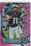 2022 Bowman Chrome University Football - Pink and Refractors - You choose!