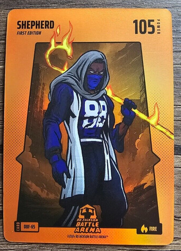 Bo Jackson Battle Arena SHEPHERD Fire Orange Battlefoil CeeDee Lamb Power 105