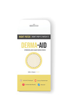 Derma-Aid Hydrocolloid Night Patches   36 Count  Fast-Acting Acne Treatment