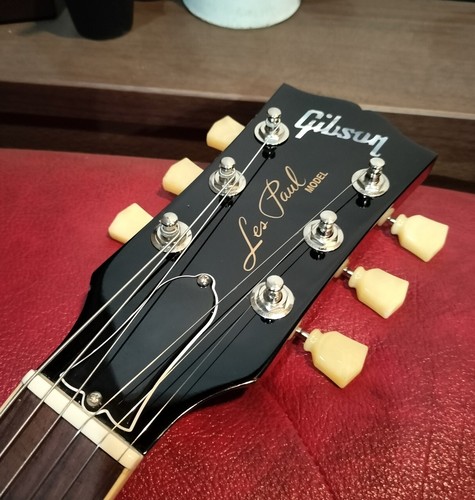 Chitarra elettrica Gibson Les Paul Standard anni 50 figurata top Dirty Lemon Burst USA 2024 - Foto 6 di 10