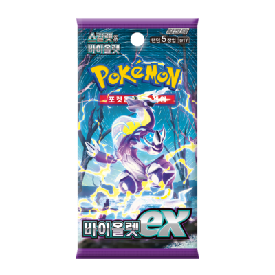 Pokemon Card Violet ex sv1V Factory SEALED Korean Booster Pack