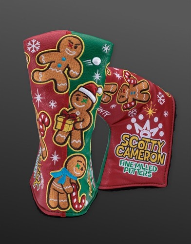 Scotty Cameron 2024 Holiday Gingerbread Men Headcover - NEW