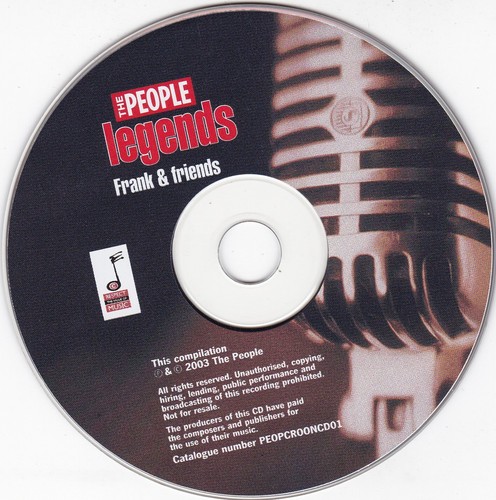 LEGENDS Frank & Friends ( THE PEOPLE Newspaper CD ) - Bild 3 von 3