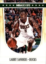 2011-12 Panini Hoops GLOSSY PARALLEL #130 Larry Sanders MILWAUKEE BUCKS VCU
