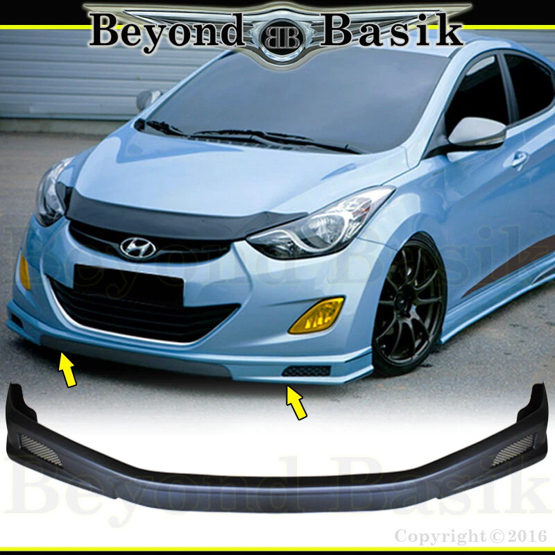 For 2011-2016 HYUNDAI ELANTRA 4 Door Sedan 5pc Sequence Style Aero Lip Body Kit Foto 2 de 4