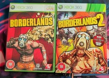 Borderlands & Borderlands 2 Xbox 360 Bundle First-Person Shooter Game Set