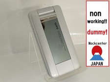   dummy  KYOCERA W44K    color silver  au-japan non-working cellphone