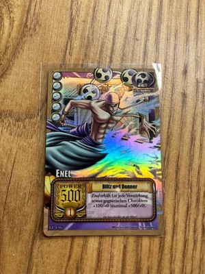 One piece TCG 1999 | Enel Blitz und Donner BP-C06 Holo Karte deutsch