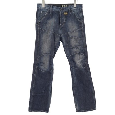 Vintage G-Star Jeans New Trash Low Com Regular Tapered W31 L32 Blau