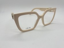 NEW DIOR 30MontaigneO S1I 9500 Ivory Eyeglasses 54-18-130mm Comes w/Full Set