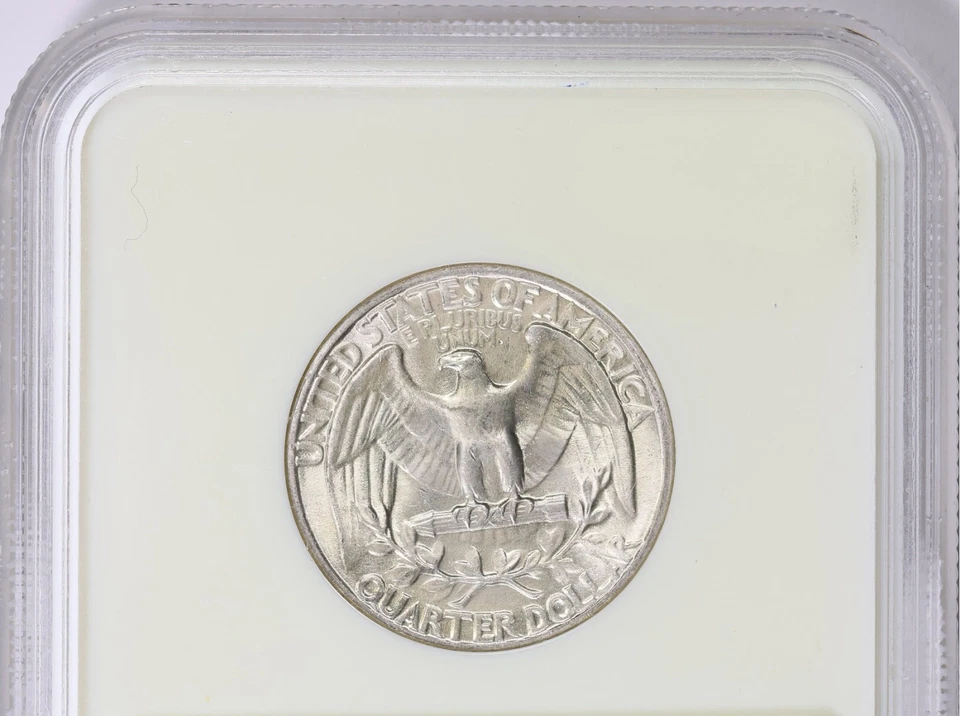 1947 Washington Quarter NGC MS67 Bright White and Virtually Spotless - Image 3 of 3