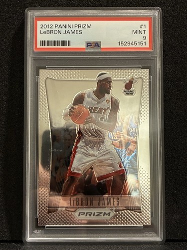 2012 PANINI PRIZM #1 LEBRON JAMES PSA 9 🔥FIRST YEAR PRIZM🔥