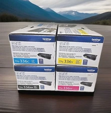 Brother TN-336 High Yield Toner Set TN-336BK TN-336C TN-336M TN-336Y Print New 