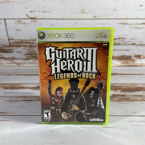 Guitar Hero III 3 Legends of Rock (Xbox 360) Complete