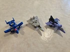 1989 G1 Transformers Micromasters  Jets x3