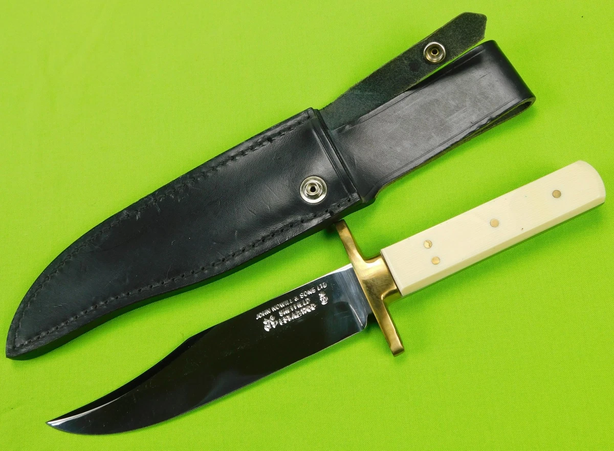 Sheffield Hunting Collectible Vintage Factory Manufactured Fixed 